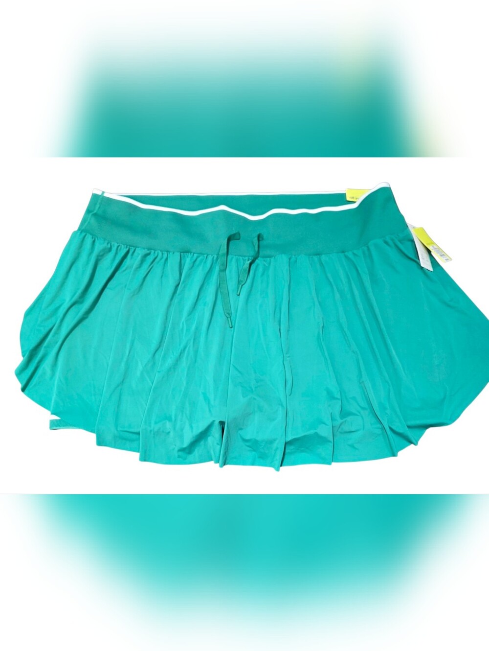 NWT all in motion Teal Athletic Skort with Drawstring (Size: 3x)